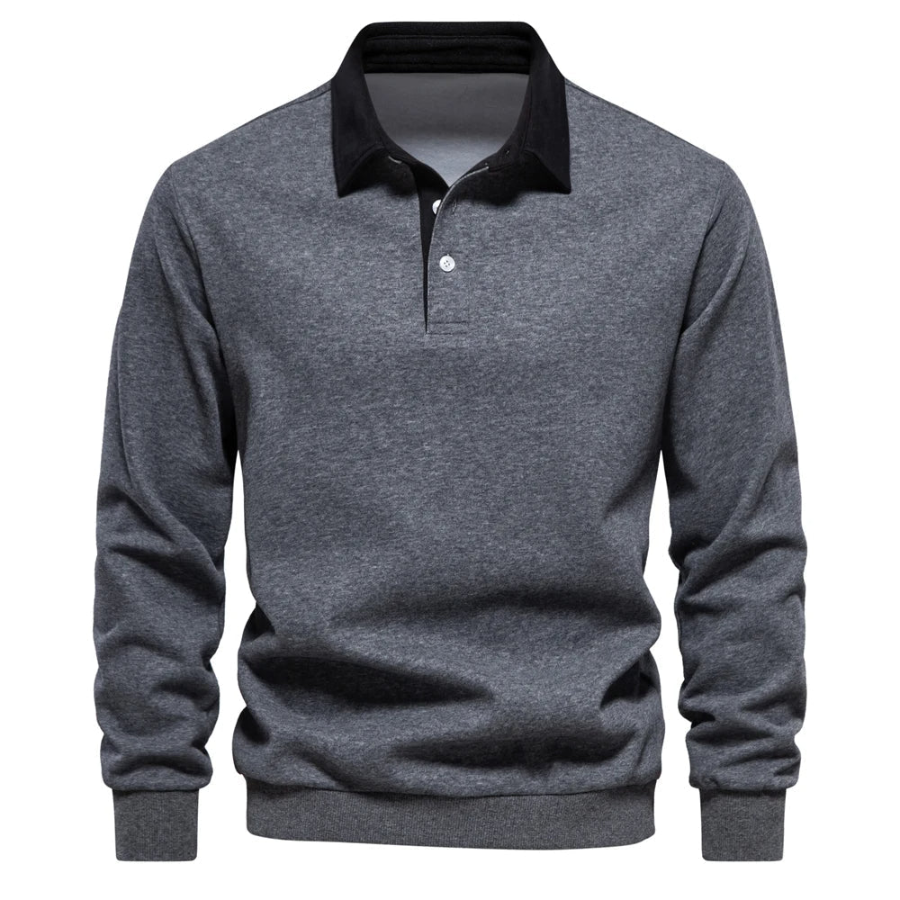 Raphael | Klassisches Rugby-Poloshirt für Herren